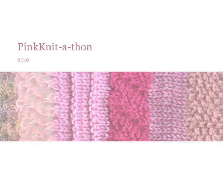 Bekijk PinkKnit-a-thon op taralein