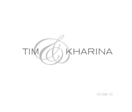 Tim & Kharina book cover