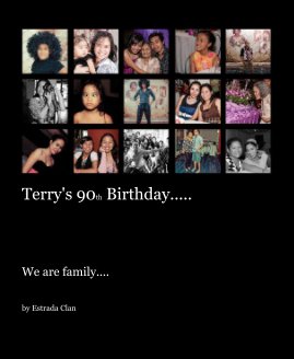 Terry's 90th Birthday..... book cover