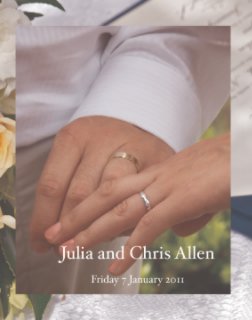 Julia & Chris' Wedding book cover