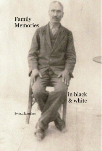 Family Memories in black & white book cover