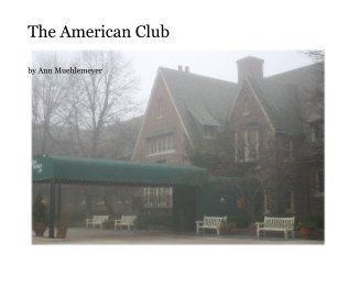 The American Club book cover