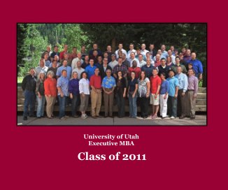University of Utah Executive MBA book cover
