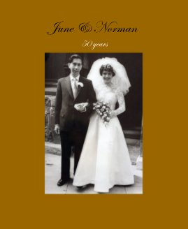 June & Norman 50 years book cover