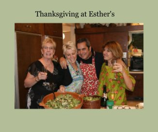 Thanksgiving at Esther's book cover