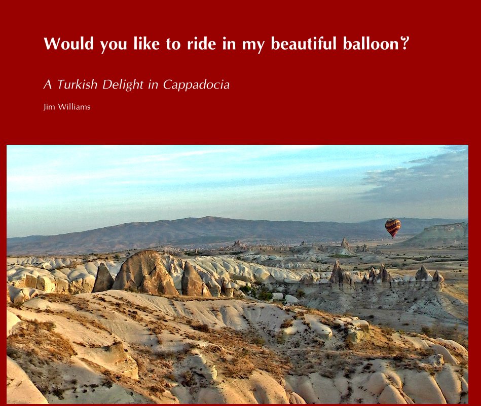 View Would you like to ride in my beautiful balloon? by Jim Williams