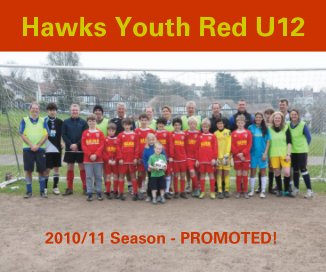 Hawks Youth Red U12 book cover