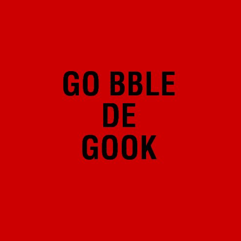 View Gobble De Gook by Literacy Volunteers of Atlanta