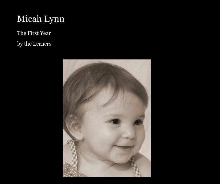 Visualizza Micah Lynn: The first year di the Lerners