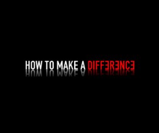 How to Make a Difference book cover
