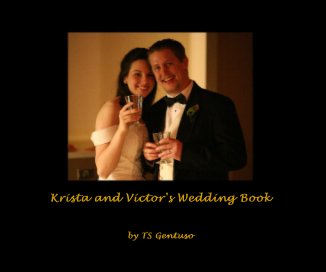 Krista and Victor's Wedding Book book cover