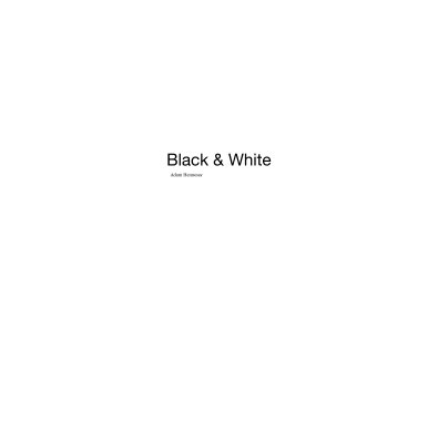 Black & White book cover