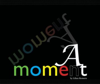 A moment book cover