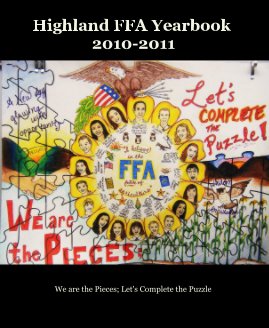 Highland FFA Yearbook 2010-2011 book cover