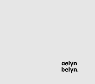 Aelyn Belyn book cover