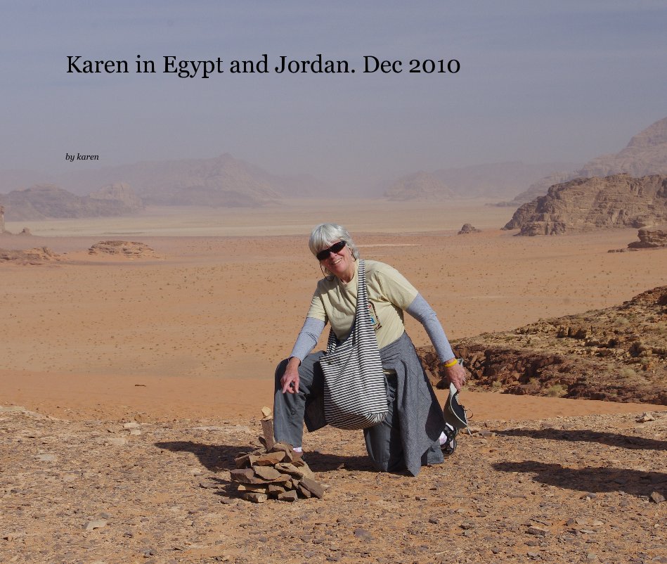 Karen in Egypt and Jordan. Dec 2010 nach karen anzeigen