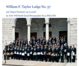 William F. Taylor Lodge No. 57 book cover