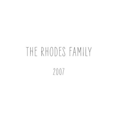 The Rhodes Family book cover