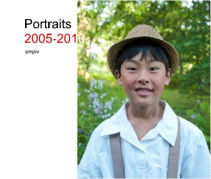 Portraits 2005-2010 book cover