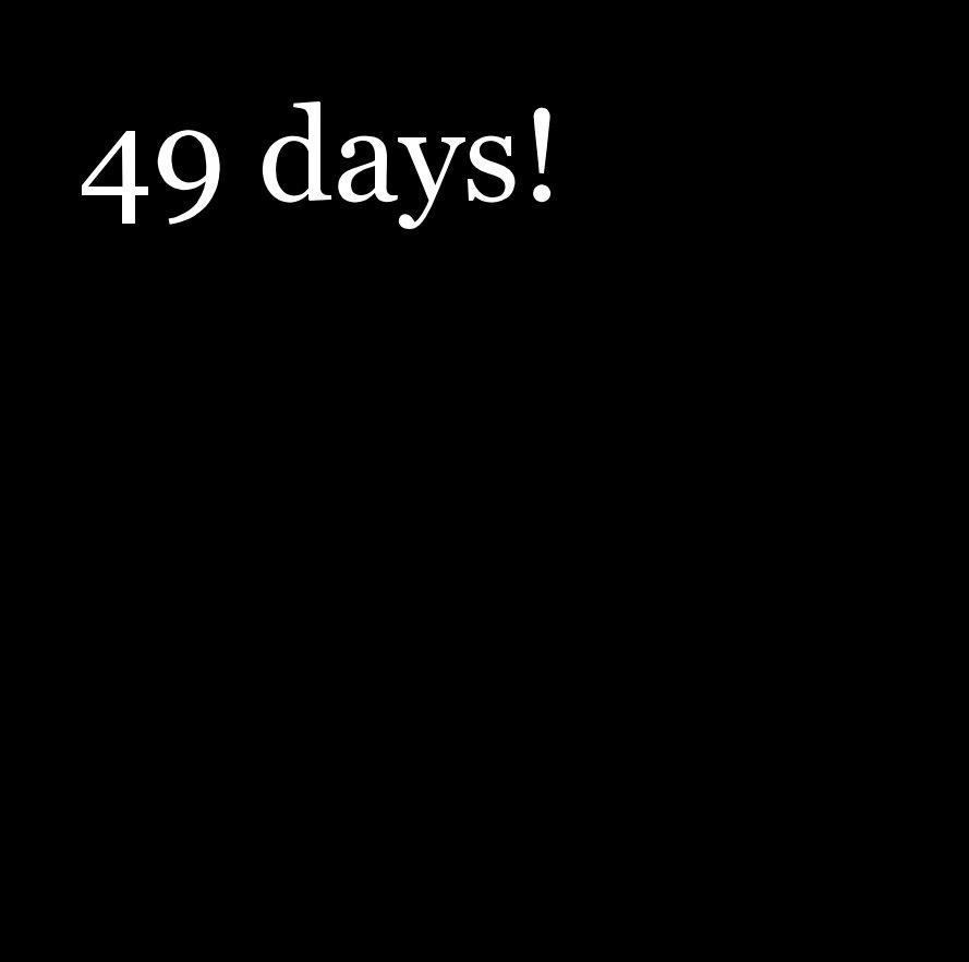 Ver 49 days!   ( big book) por The Sheila Bird Group