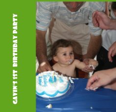 Gavin's 1st Birthday Party book cover