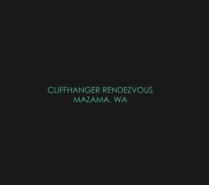 Cliffhanger Rendezvous book cover