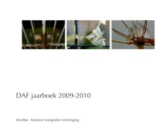 DAF jaarboek 2009-2010 book cover