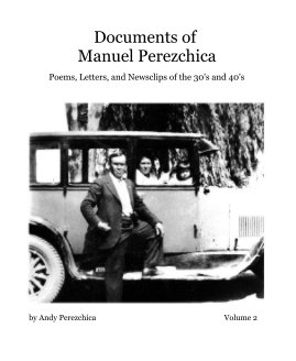 Documents of Manuel Perezchica book cover