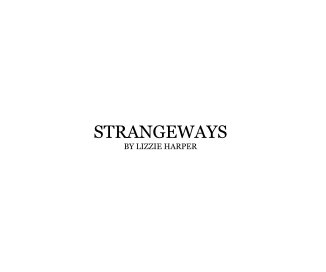 STRANGEWAYS book cover