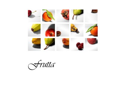 Frutta book cover