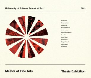 University of Arizona 2011 MFA Catalog book cover