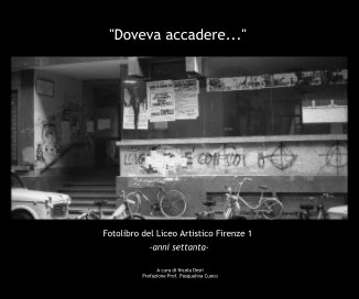 Fotolibro del Liceo Artistico Firenze 1 book cover