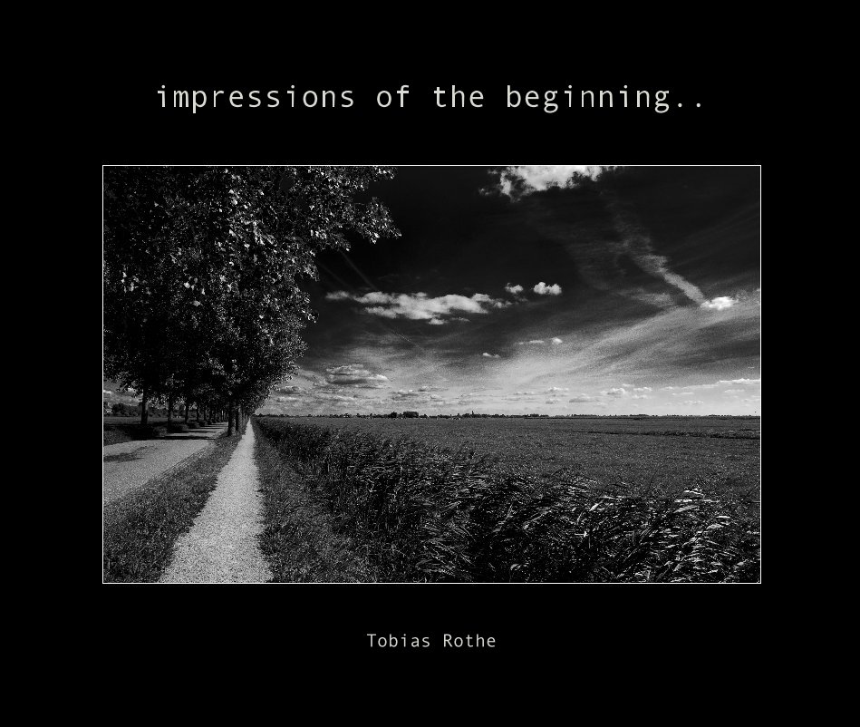 View impressions of the beginning.. by Tobias Rothe