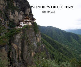 WONDERS OF BHUTAN book cover