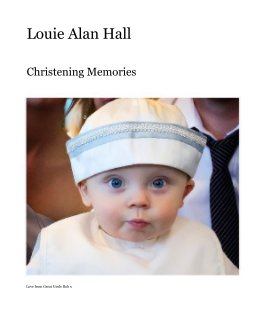 Louie Alan Hall book cover