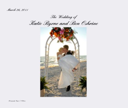 The Wedding of Katie Byrne and Ben Oshrine book cover
