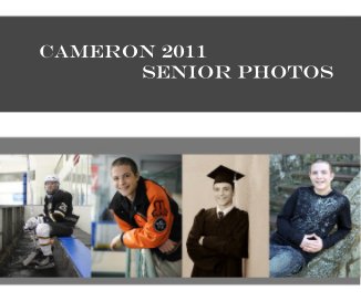 Cameron 2011 Senior Photos book cover