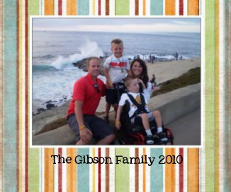 The Gibson Family 2010 book cover