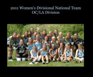 2011 Women's Divisional National Team OC/LA Division book cover