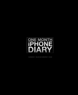 One Month iPhone Diary book cover