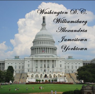 Washington DC to Williamsburg book cover
