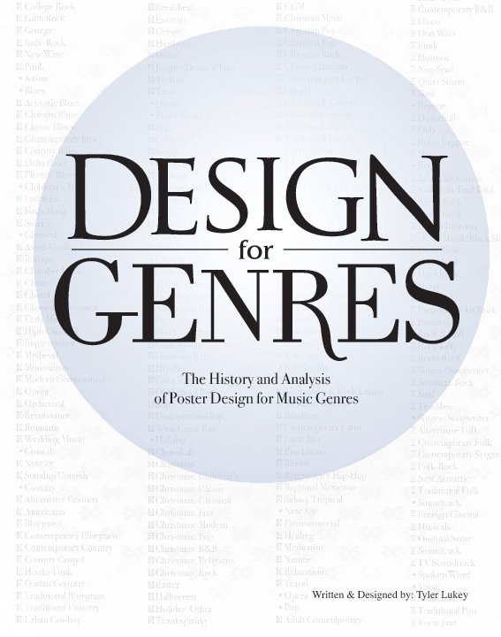 View Design for Genres by Tyler Lukey