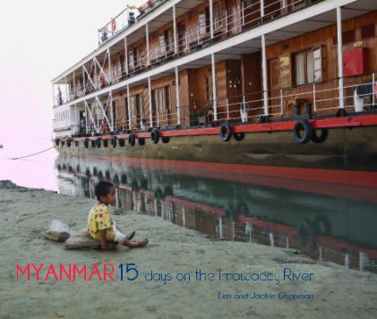 MYANMAR15 days on the Irrawaddy River book cover