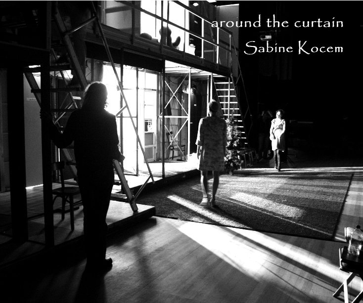 View around the curtain by Sabine Kocem
