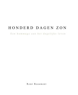 HONDERD DAGEN ZON book cover