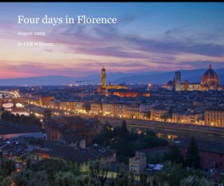 Four days in Florence book cover