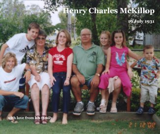 Henry Charles McKillop book cover