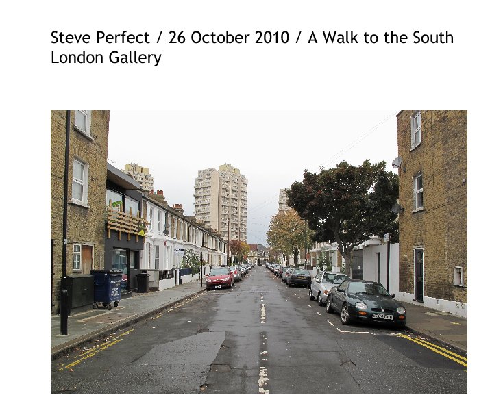View 26 October 2010 / A Walk to the South London Gallery by Steve Perfect