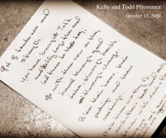 Kelly and Todd Pfrommer book cover