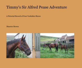 Timmy's Sir Alfred Pease Adventure book cover